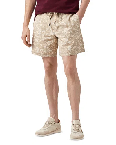 Rodd & Gunn Main Beach Relaxed Fit 7 Resort Shorts In Wheat