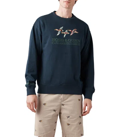 Rodd & Gunn Mallard Sweat 2 In Blue