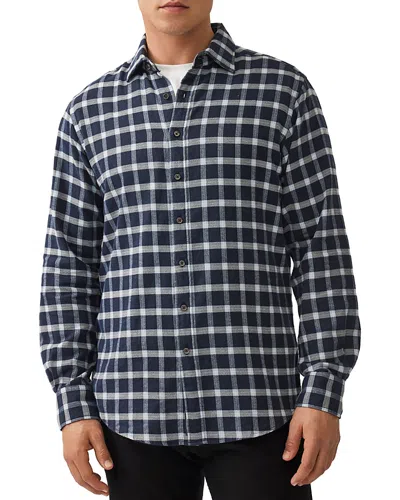 Rodd & Gunn Mclaren Falls Button Front Shirt In Eclipse