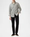 Rodd & Gunn Brookdale Button Front Shirt In Charcoal Marle