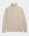 Rodd & Gunn Castle Ridge Turtleneck Sweater In Birch