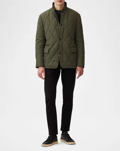 RODD & GUNN MEN'S ELSTHORPE QUILTED CANVAS JACKET