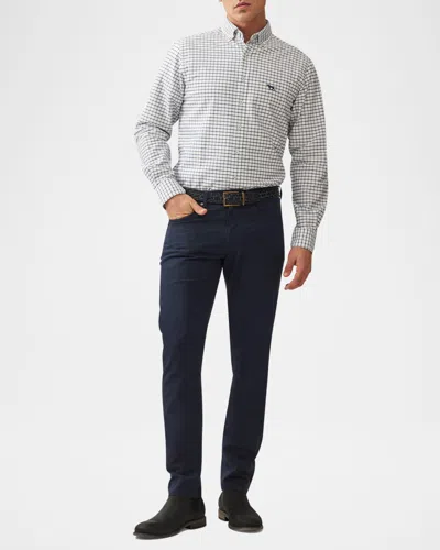 RODD & GUNN MEN'S GUNN CHECK OXFORD 3 SLIM-FIT SPORT SHIRT