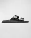 Rodd & Gunn Kendrick Place Slide Sandal In Nero