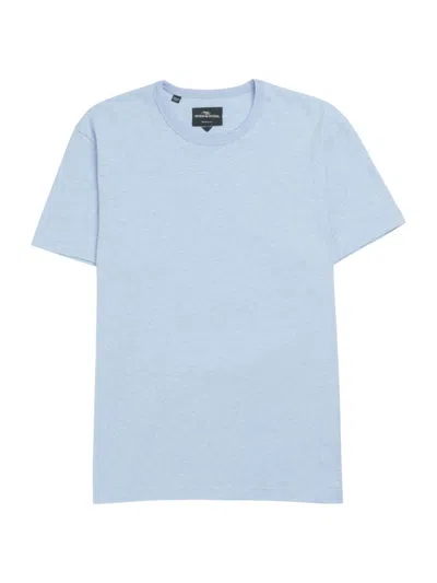 Rodd & Gunn Men's Fairfield Turkish Cotton And Linen Melange T-shirt In Sky