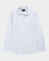 Rodd & Gunn Lowcliffe Button Front Shirt In Sky