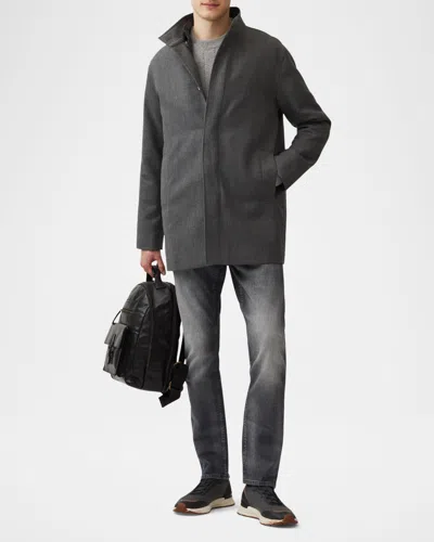 RODD & GUNN MEN'S MACKFORD 2IN1 TWILL QUILTED VEST JACKET