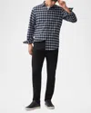 Rodd & Gunn Men's Mclaren Falls Check Sport Shirt In Eclipse
