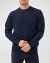 Rodd & Gunn Men's Mid-weight Cotton Crew Sweater In Midnight