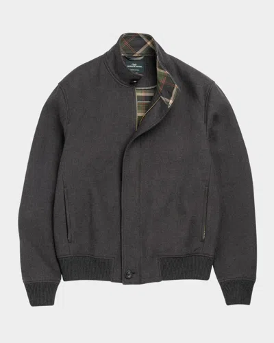 RODD & GUNN MEN'S MIRAMAR MELTON TWILL COTTON JACKET