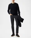 Rodd & Gunn Motion Melange Cotton Stretch Straight Fit Jeans In Navy