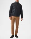 Rodd & Gunn Nairnville Park Zip Front Jacket In Midnight