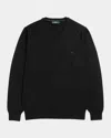 Rodd & Gunn Men's Phoenix Wool V-neck Sweater In Noir