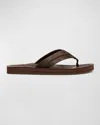 Rodd & Gunn Piha Flip Flop In Chocolate