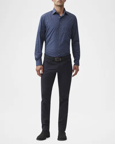 RODD & GUNN MEN'S PINOTAGE GEOMETRIC SPORT SHIRT