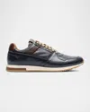 Rodd & Gunn Men's Plimmerton Low-top Leather Sneakers In Navy