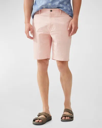 Rodd & Gunn Men's Sacred Hill Check Bermuda Shorts, 9" Inseam In Pink