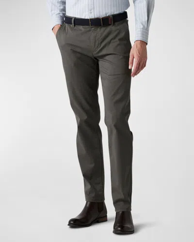 Rodd & Gunn Men's Thomas Road Straight-leg Twill Pants In Thyme