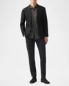 Rodd & Gunn Thorton Slim Sports Fit Wool Blazer In Charcoal