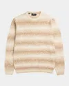 Rodd & Gunn Wave Break Crew Neck Sweater In Camel