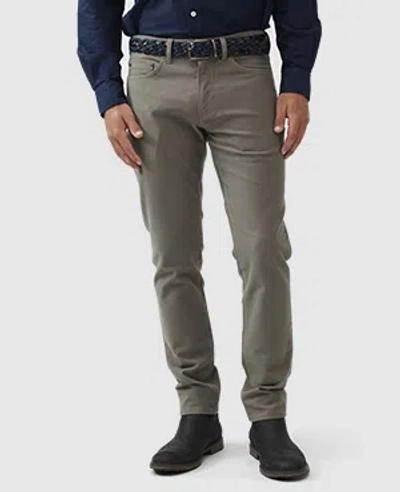 Rodd & Gunn Motion 2 Cotton Stretch Straight Fit Jeans In Pebble