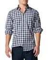 Rodd & Gunn Mount Albert Long Sleeve Sports Fit Shirt In Nautical