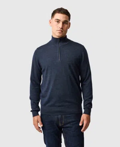 Rodd & Gunn Nobles Merino Wool Sweater In Blue