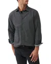Rodd & Gunn Notown Button Front Shirt In Onyx