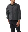 Rodd & Gunn Notown Button Front Shirt In Black