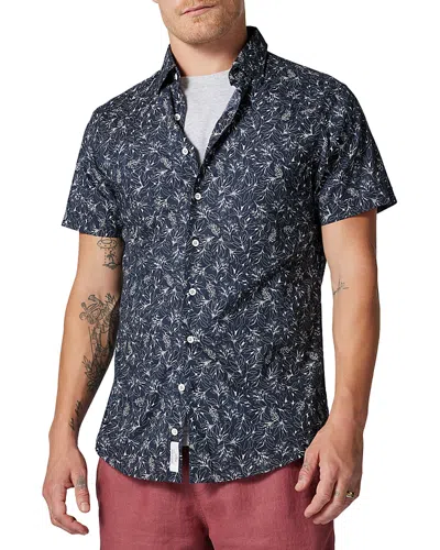Rodd & Gunn Owen River Short Sleeve Sports Fit Shirt In Navy