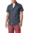Rodd & Gunn Owen River Short Sleeve Sports Fit Shirt In Multi