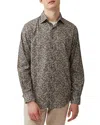 Rodd & Gunn Pakington Button Front Shirt In Elderberry