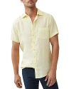 Rodd & Gunn Ellerslie Linen Textured Classic Fit Button-up Shirt In Limon