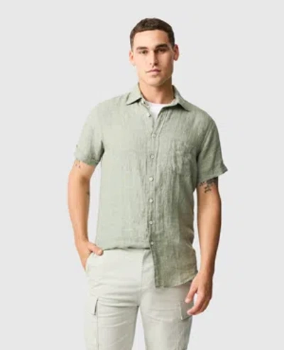 Rodd & Gunn Palm Beach Sports Fit Shirt In Sage Grey