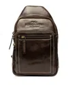 Rodd & Gunn Picton Mini Satchel In Chocolate