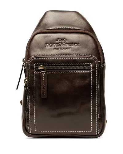 Rodd & Gunn Picton Mini Satchel In Chocolate