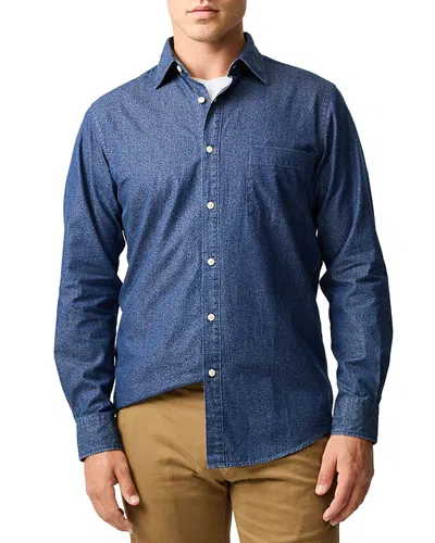 Rodd & Gunn Point Howard Long Sleeve Shirt In Twilight