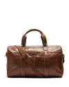 Rodd & Gunn Princeton Leather Weekender Bag In Cognac