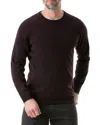 Rodd & Gunn Queenstown Crewneck Sweater In Black Fig