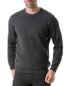 Rodd & Gunn Queenstown Crewneck Sweater In Coal