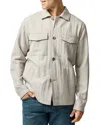 Rodd & Gunn Buckleton Wool Blend Shirt Jacket In Beige