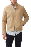Rodd & Gunn Almadale Harrington Jacket In Tan