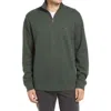 Rodd & Gunn Alton Ave Regular Fit Pullover Sweatshirt In Forest