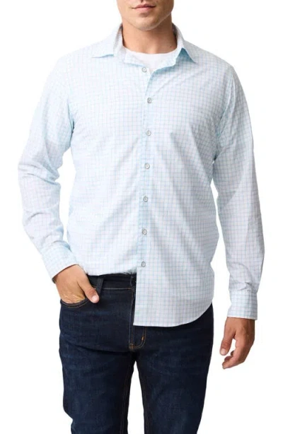 Rodd & Gunn Ashmore Place Check Cotton Button-up Shirt In White
