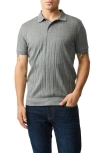 Rodd & Gunn Balclutha Rib Polo In Ash