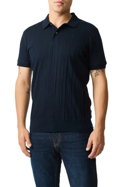 Rodd & Gunn Balclutha Rib Polo In Navy
