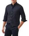 Rodd & Gunn Rodd And Gunn Barrhill Long Sleeve Slim Fit Shirt In Twilight