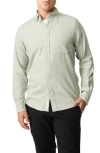 Rodd & Gunn Rodd And Gunn Barrhill Long Sleeve Slim Fit Shirt In Sage