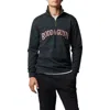 Rodd & Gunn Burnbridge Cotton Half-zip Pullover In Onyx