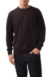 Rodd & Gunn Christchurch Knit Pullover Sweater In Black Fig